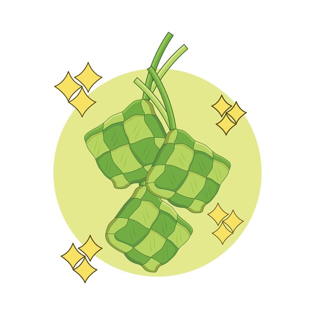 Vetor ilustração de ketupat