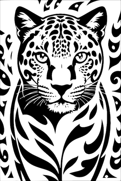 Vetor ilustração de leopard vector