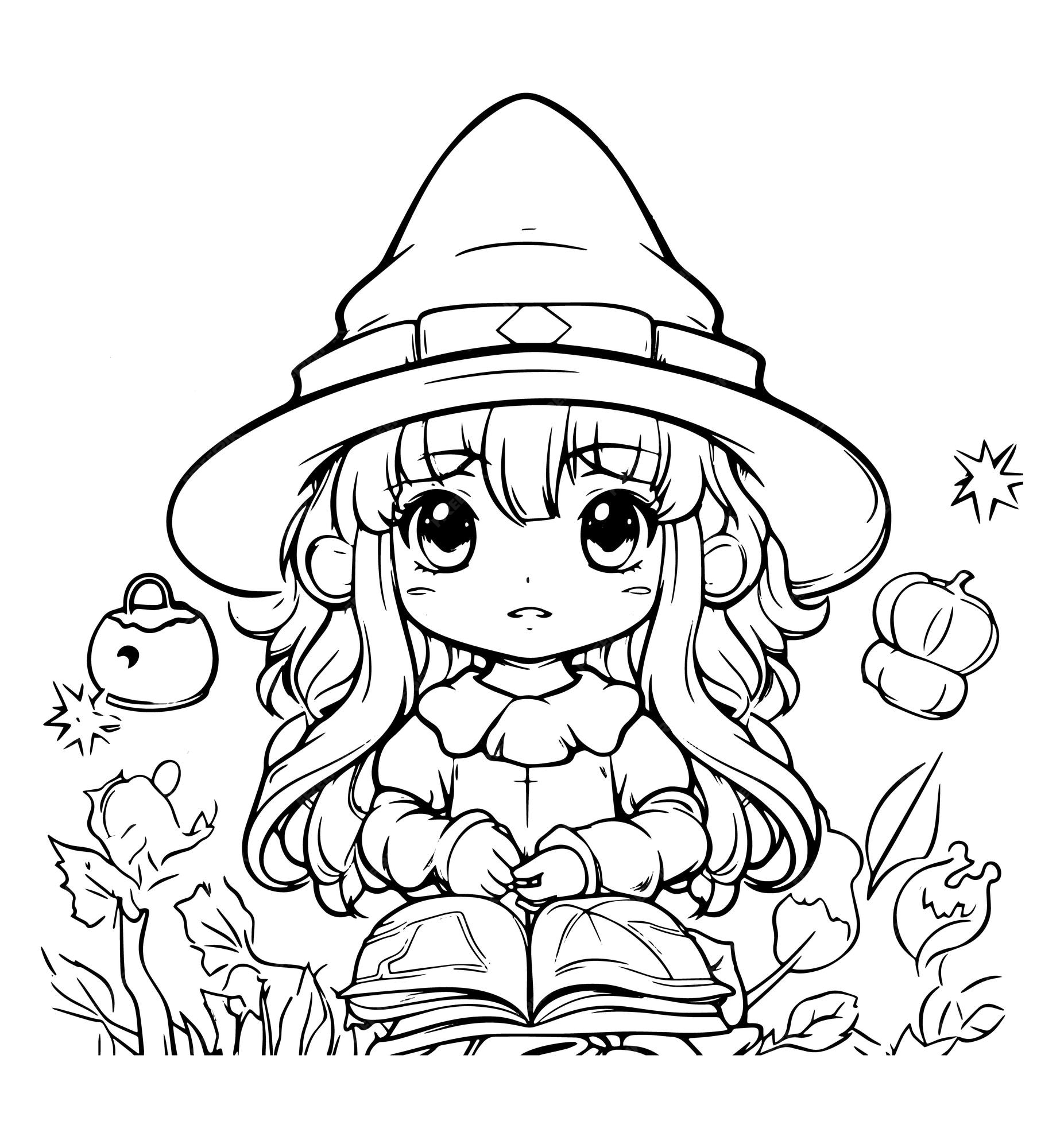 Como desenhar um lindo Ió (Chibi / Kawaii) –  – Desenhos para  Colorir