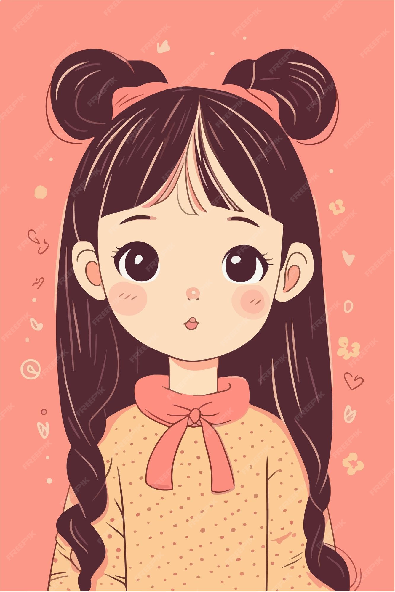 Material Das Meninas De Kawaii Ilustração do Vetor - Ilustração de fofofo,  batom: 154076286