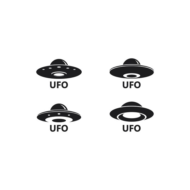 Espaço E ícones Do UFO Ajustados Ilustração Stock - Ilustração de humano,  sinal: 39688092