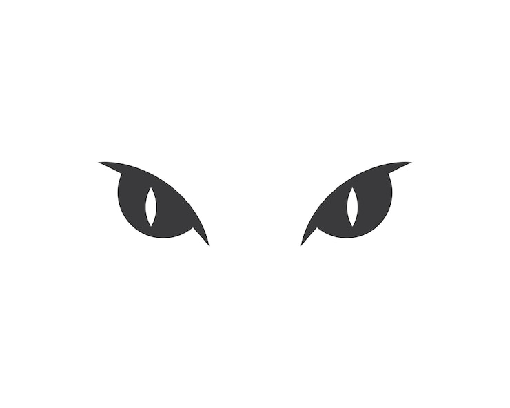 Vetor ilustração de modelo de vetor de logotipo de ícone de olho
