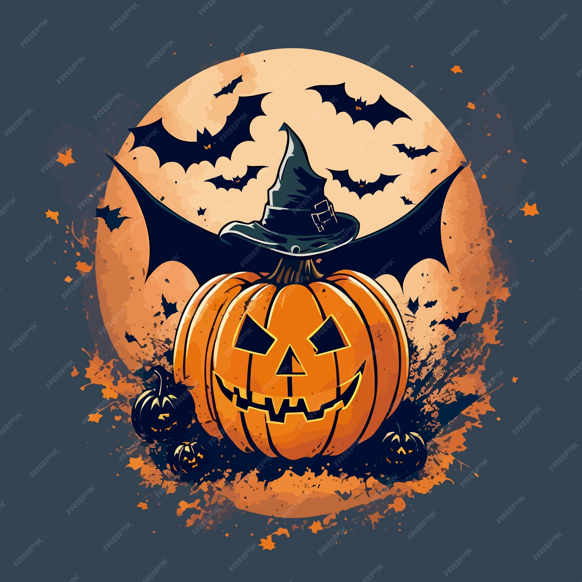 Halloween October Assustador Celebração Morcego Isolado Desenho Animado  Ilustração Vetorial Design Gráfico Royalty Free SVG, Cliparts, Vetores, e  Ilustrações Stock. Image 129376838