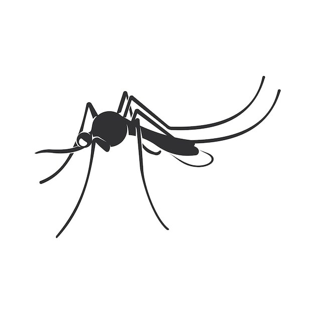 Vetor ilustração de mosquito para marcação