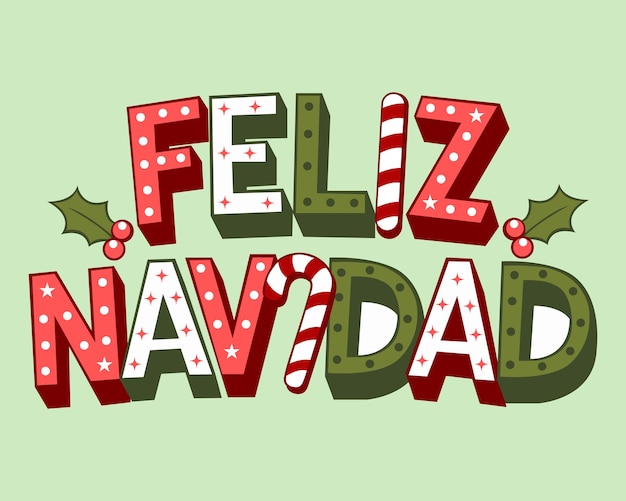 Ilustração de Natal Feliz