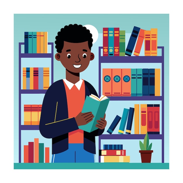 Ilustração de Negros Comprando