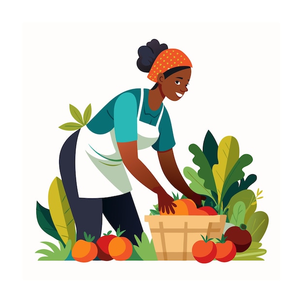 Ilustração de Negros Comprando