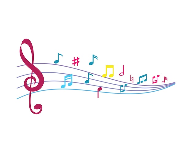 Ilustração de nota musical