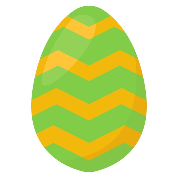 Vetor ilustração de ovo de páscoa
