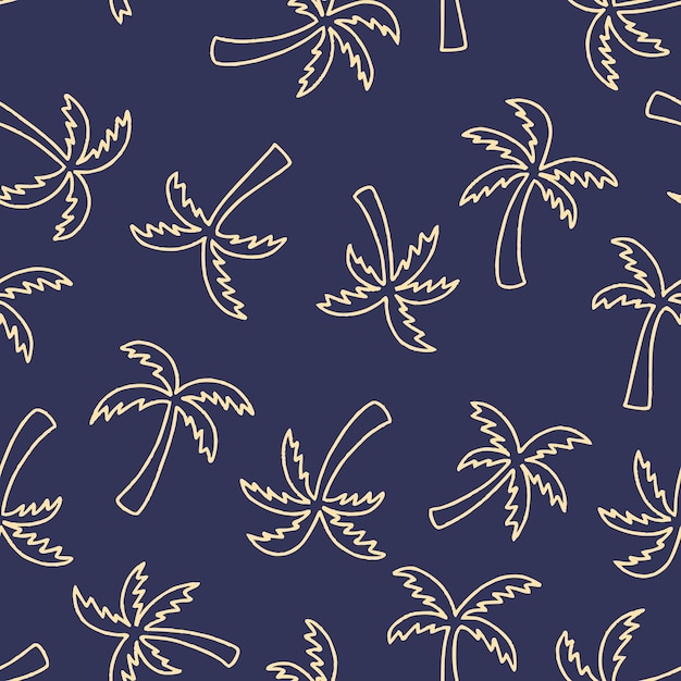 Ilustração de padrão sem costura para decoração de papel de parede impresso