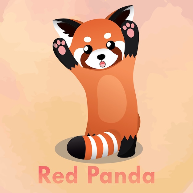 Vermelho Panda Desenhos Animados Expressões Conjunto Pacote Ilustração Em  Formato Vetorial Royalty Free SVG, Cliparts, Vetores, e Ilustrações Stock.  Image 189591795