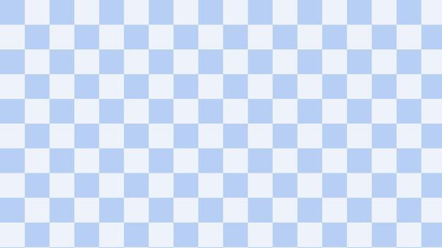 Ilustração de pano de fundo de xadrez azul pastel estético perfeito para fundo de pano de fundo de papel de parede