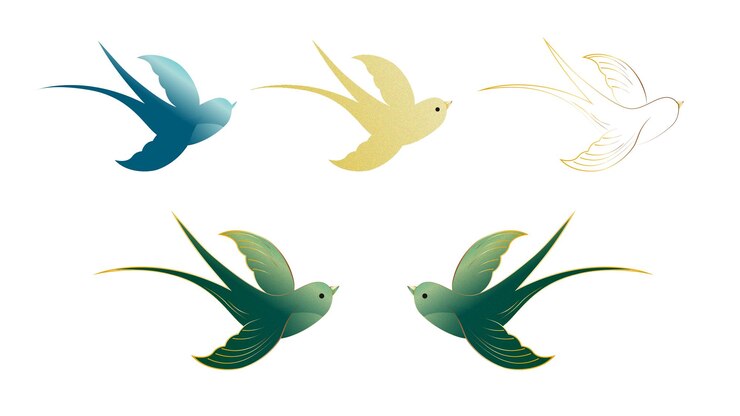 Vetor ilustração de passarinho