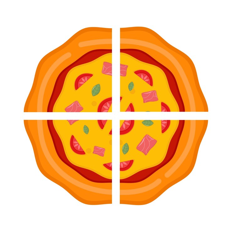 Vetor ilustração de pizza