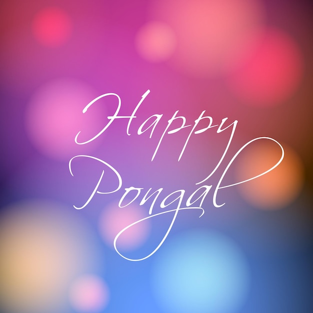 Ilustração de Pongal para a celebração de um festival da comunidade hindu