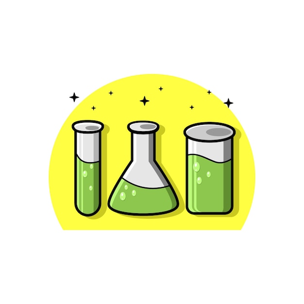 Ilustração de química