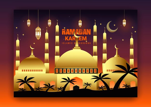 Ilustração de ramadan kareem
