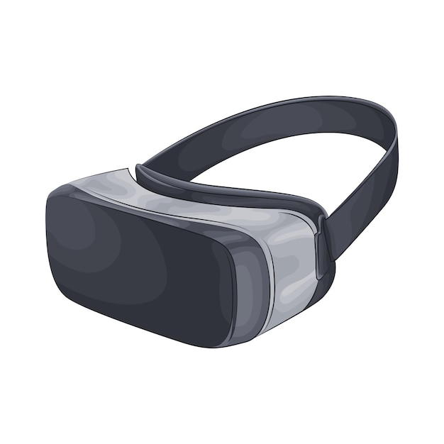 Ilustração de realidade virtual