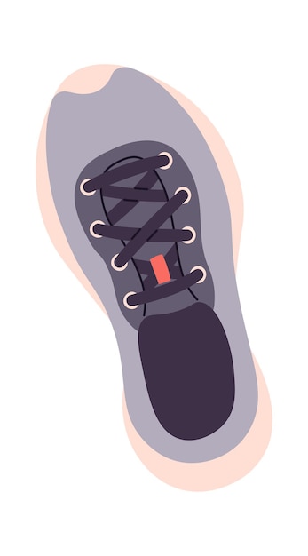 Vetor ilustração de sapatos de tênis