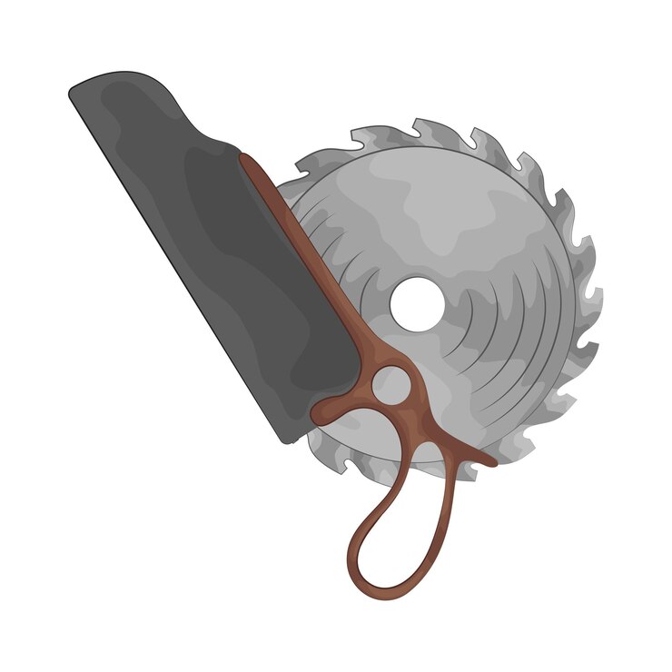 Vetor ilustração de serra