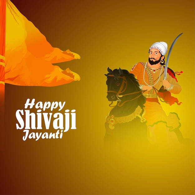 Ilustração de Shivaji jayanti