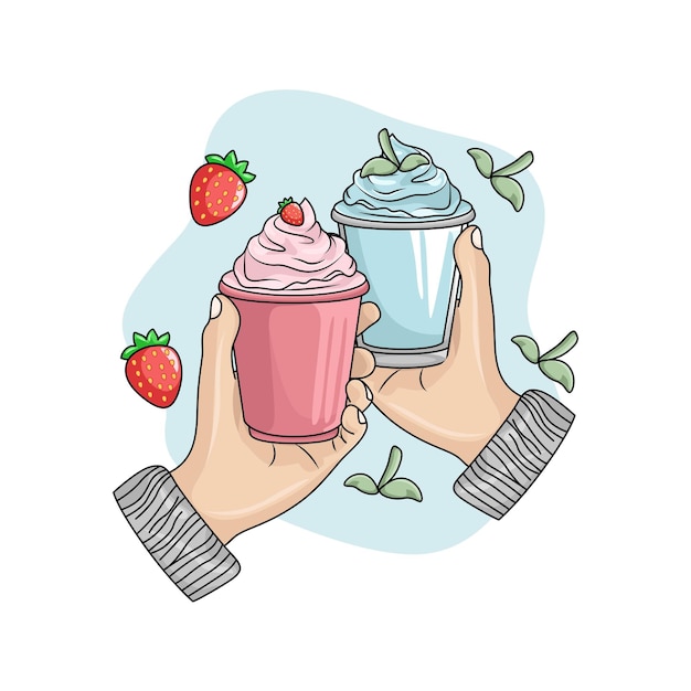 Vetor ilustração de sorvete