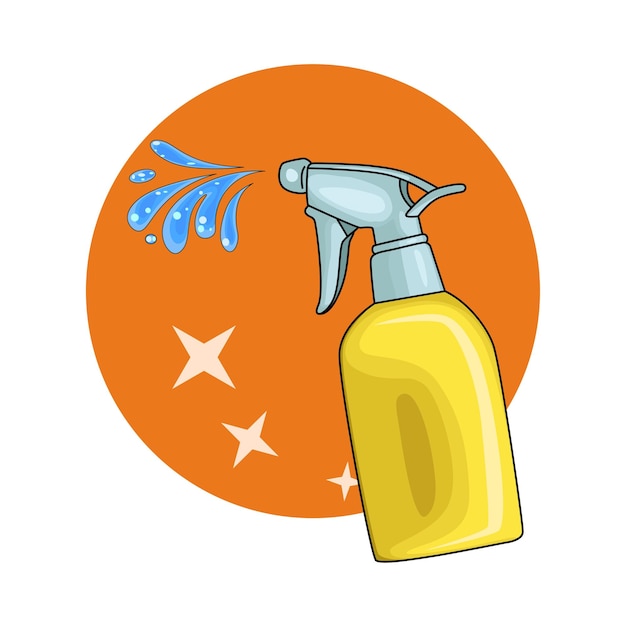 Vetor ilustração de spray