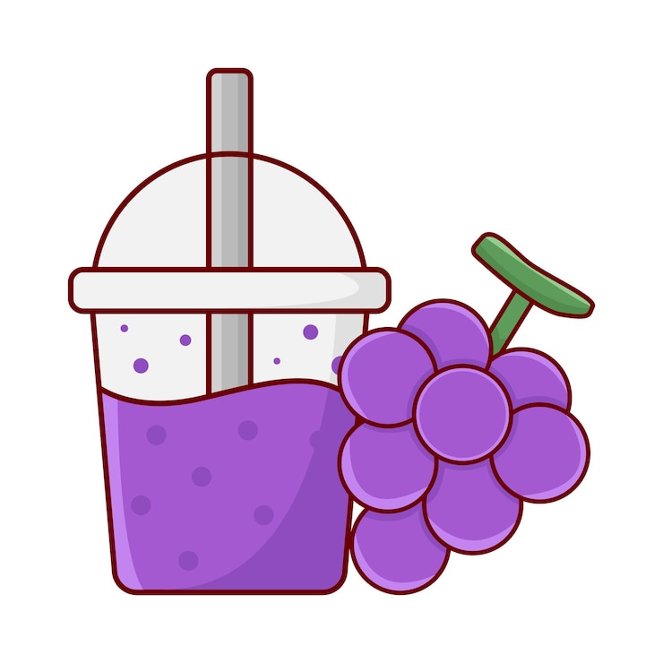 Vetor ilustração de suco