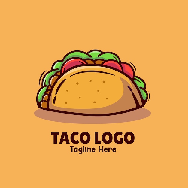 Ilustração de tacos desenhada à mão