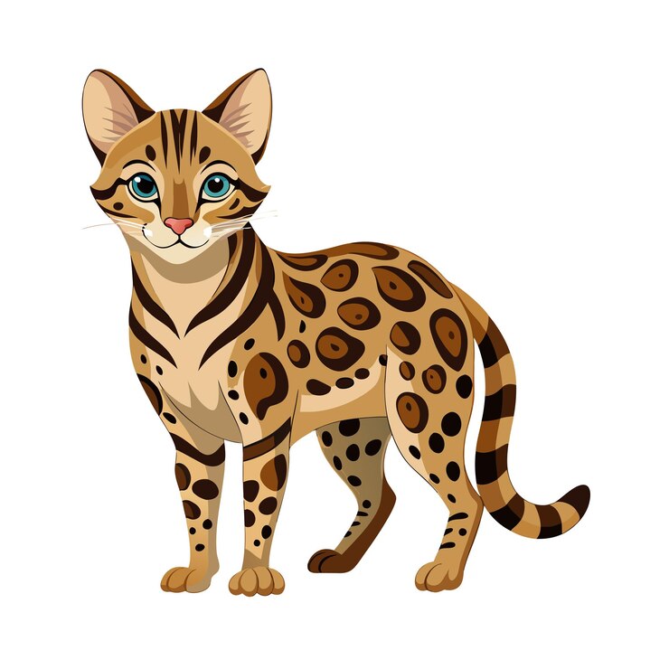 Vetor ilustração de um animal da floresta
