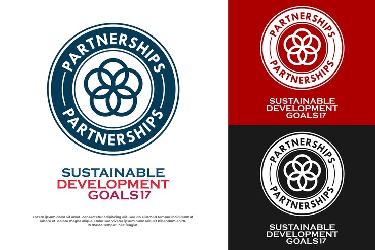 Vetor ilustração de um bom modelo de logotipo mundial adequado à sua empresa