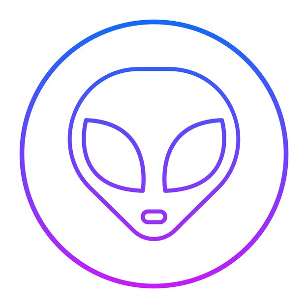 Vetor ilustração de vetores extraterrestres