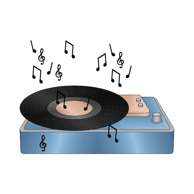 Ilustração de vinil