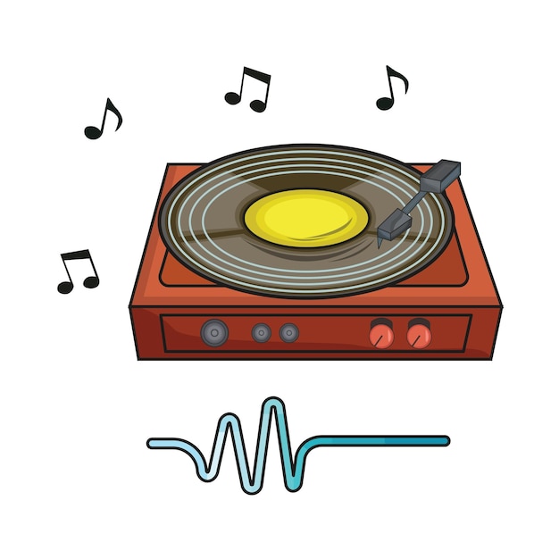 Ilustração de vinil