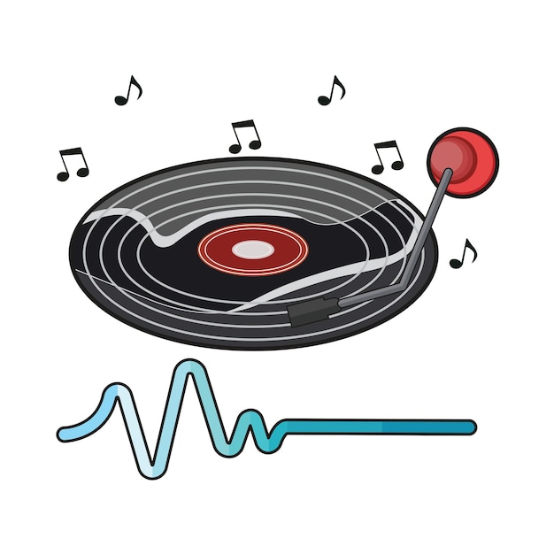Ilustração de vinil