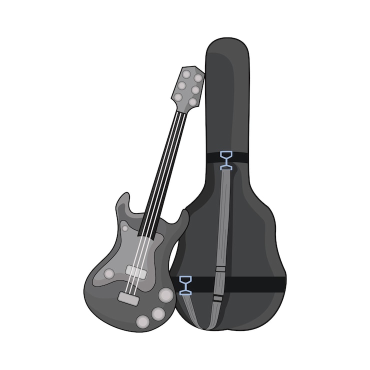 Vetor ilustração de violão