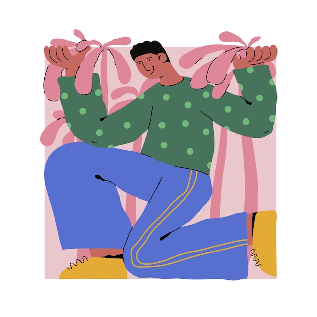 Ilustração desenhada à mão da zona de conforto