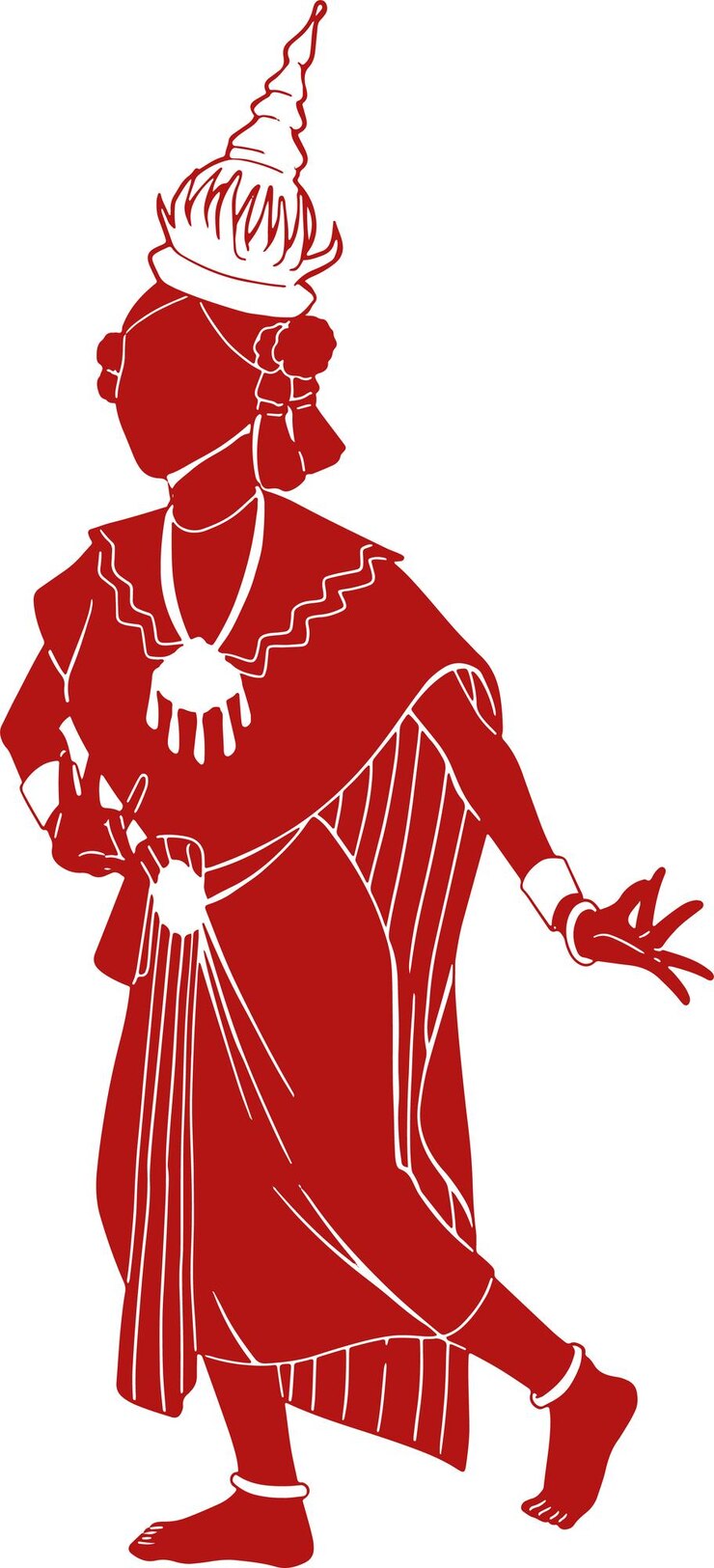 Vetor ilustração detalhada aproximada