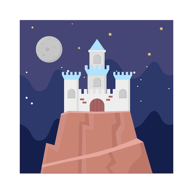 Ilustração do castelo