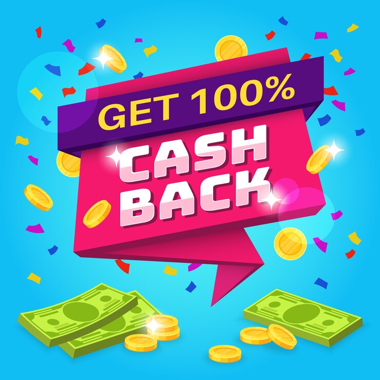 Vetor ilustração do conceito de cashback