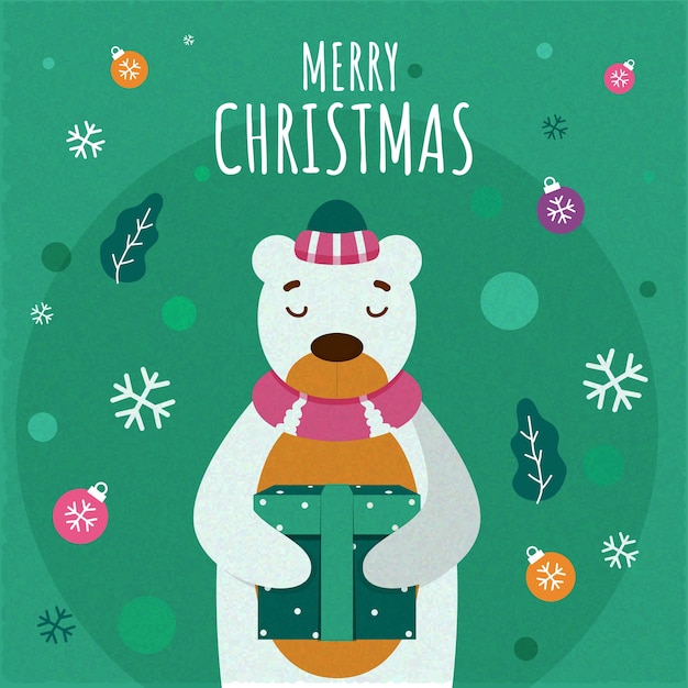 Ilustração do conceito de feliz Natal