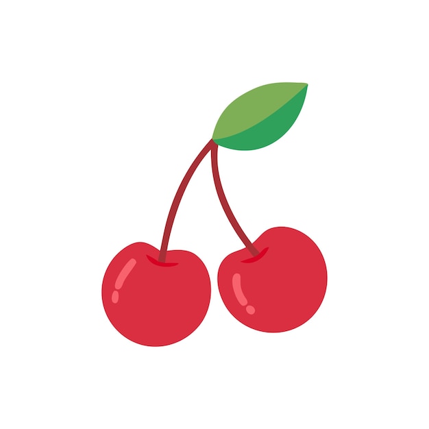 Ilustração do conceito de frutas frescas