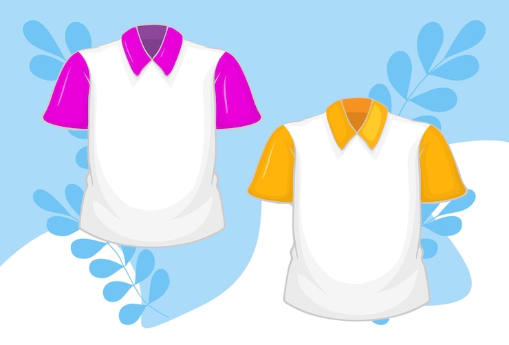 Vetor ilustração do conceito de jersey elegante e bonita