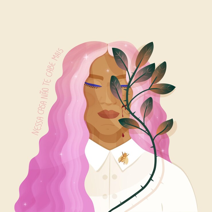 Ilustração do conceito de mulher