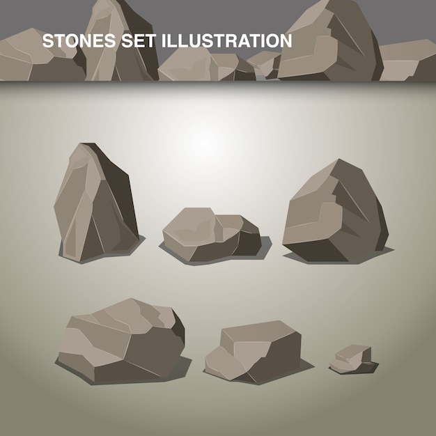 ILUSTRAÇÃO DO CONJUNTO DE PEDRA