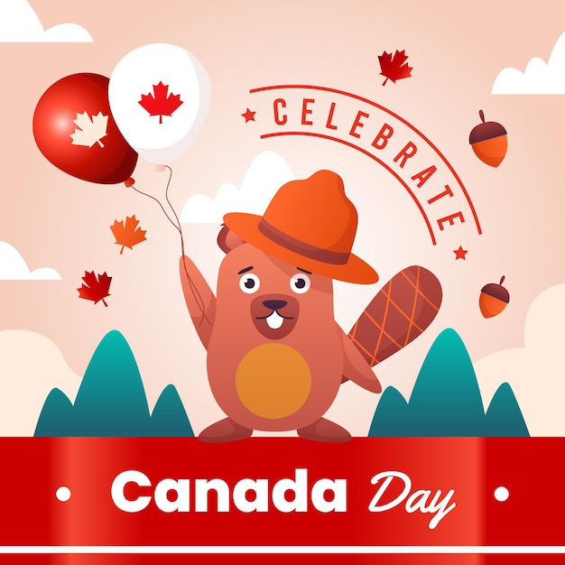 Ilustração do dia de Gradiente Canadá