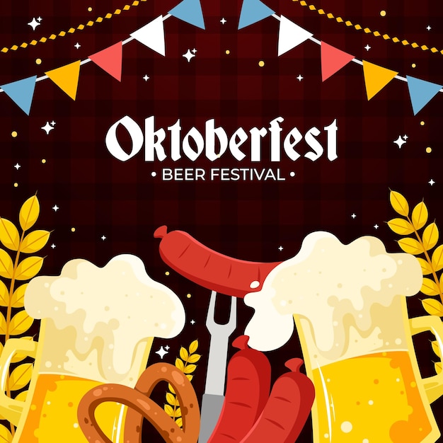 Ilustração do Festival Oktoberfest