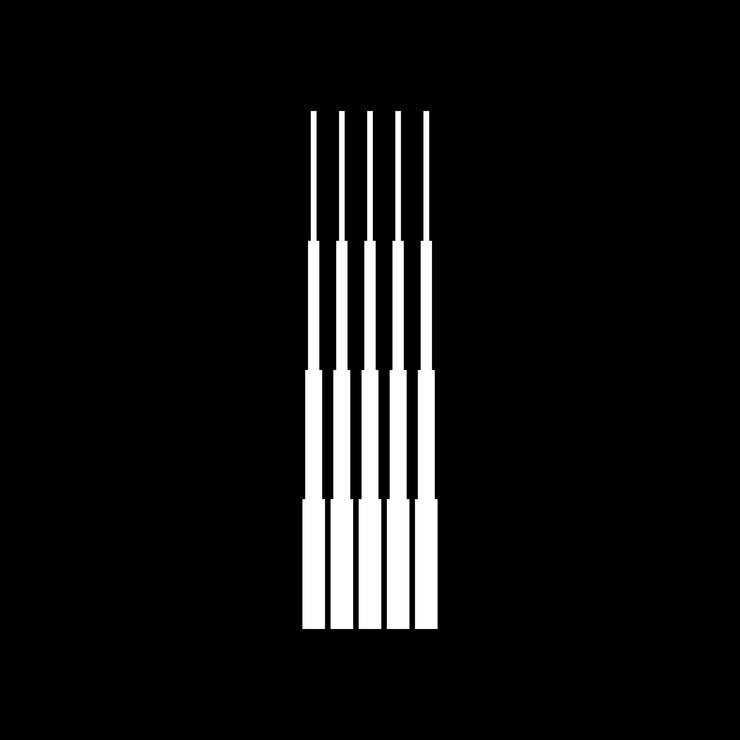 Vetor ilustração do ícone do logotipo i letter lines