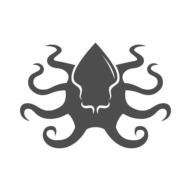 Vetor ilustração do ícone do logotipo kraken