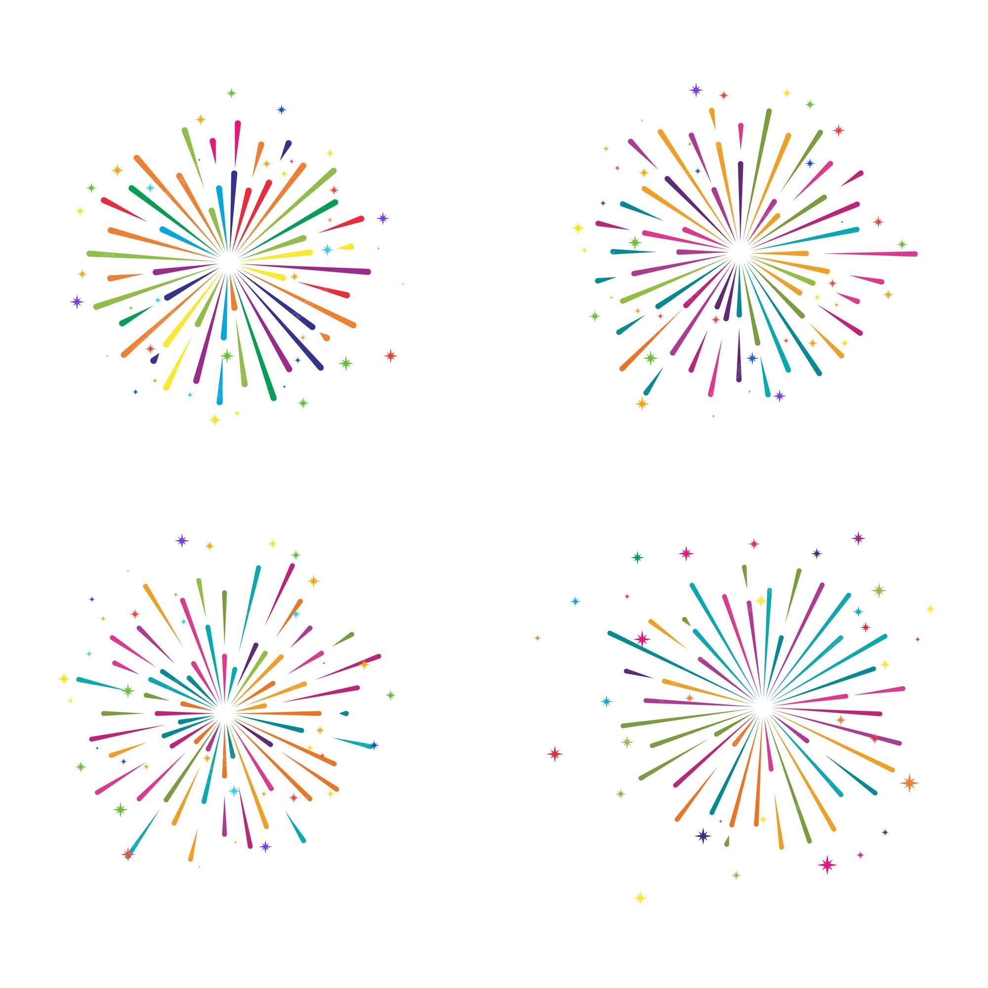 Estilo De Desenho Animado Do ícone De Fogos De Artifício Ilustração do  Vetor - Ilustração de divertimento, feriado: 205010714